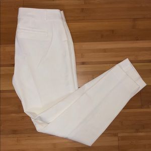 White Sloan fit Banana Republic pants